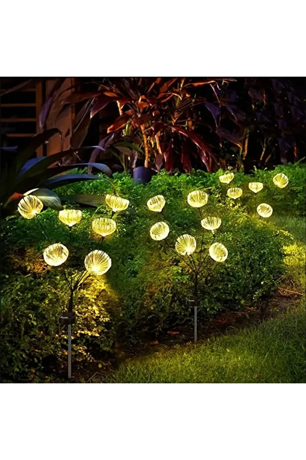 GÜNEŞ ENERJİLİ 6 TOP LED SARI RENK DENİZ ANASI LED BAHÇE AYDINLATMA SOLAR BAHÇE SÜSÜ SGE1004 1adet GÜNEŞ ENERJİLİ 6 TOP LED SARI RENK DENİZ ANASI LED BAHÇE AYDINLATMA SOLAR BAHÇE SÜSÜ SGE1004 1adet
